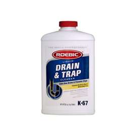 ROEBIC K67-L-Q12 Drain and Trap Cleaner, 1 qt Bottle
