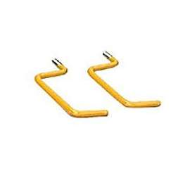 Crawford SS11-6 Ladder Hook, 20 lb Weight Capacity, Self-Tap Mounting, Steel
