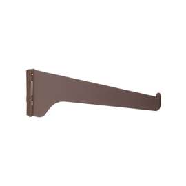 Knape & Vogt 180 BN 8 Shelf Bracket, Steel