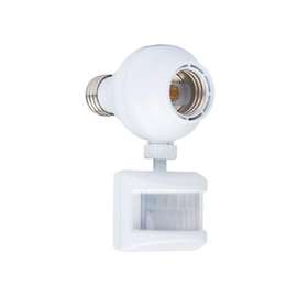 Westek OMLC163BC Motion Activated Light Control, CFL, Halogen, Incandescent, LED Lamp, 150 W, White