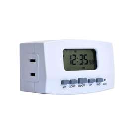 Westek TE1602WHB Polarized Digital Timer, 8 A, 120 V, 7 Day Time Setting, White
