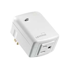 Leviton Plug-In Appliance Module, For Use With Certified Z-Wave Enabled Controllers, Gateways, Hubs and Security Systems