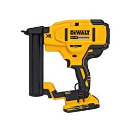 DeWALT DCN650B Nailer, 20 V Battery, 110 Magazine, 34 deg Collation, Black/Yellow