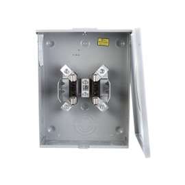 Siemens SUAT417-XGF Single Position Meter Socket, 600 V, 200 A, 4 in H x 12.1 in W x 16-1/2 in D, Galvanized
