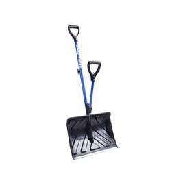Snow Joe SJ-SHLV01 Strain-Reducing Snow Shovel, Polycarbonate Blade, 50 in OAL