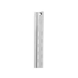 Knape & Vogt 85 ANO 96 Double Slot Shelf Standard, 680 lb Weight Capacity, Wall Mounting, 16 ga, Steel