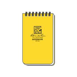 Rite in the Rain Notebook, 50 Sheets, 0.1 lb Paper, 3 x 5 in