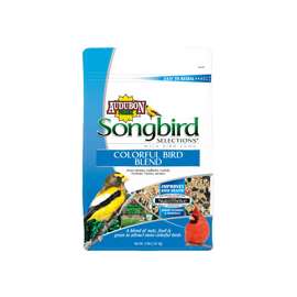 Audubon Park 11972 Colorful Bird Blend Wild Bird Food, 4 lb, Bag, Seed