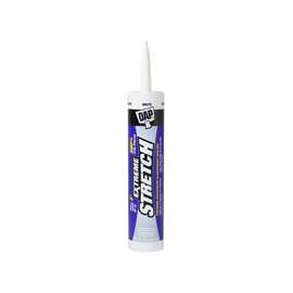 DAP 18715 Elastomeric Sealant, White, 10.1 oz Cartridge