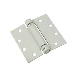 National Hardware Adjustable Spring Hinge, Spring-Loaded Pin, 50 lb, Steel, Prime Coat