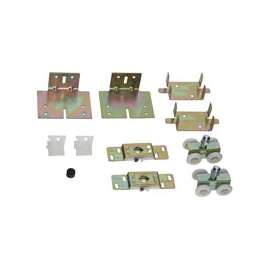 National Hardware Pocket Door Hardware Kit, Plastic, Steel