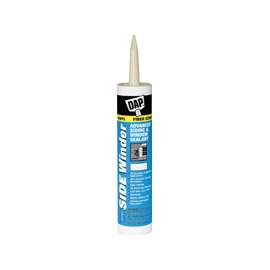 DAP 00813 Siding and Window Sealant, Almond, 10.1 oz Cartridge