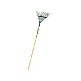 Landscapers Select Lawn/Leaf Rake, 54 In L Wood, 22 Steel Tine
