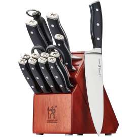 Henckels - Stainless Steel Chef's Block Knife Set, 15 Pieces