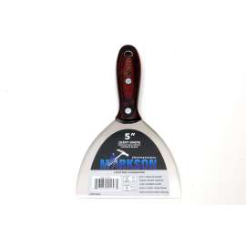 MARKSON Putty Knife 5", Scraper Tool with Pakka Wooden Handle, Spackle Knife, Stainless Steel Blade Joint Knife