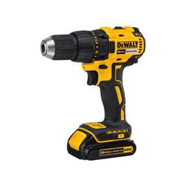 DeWALT DCD777C2 Drill/Driver Kit, 20 V Battery, Lithium-Ion Battery, 1/2 in Chuck