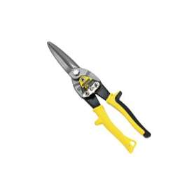 STANLEY FMHT73561/14-566 Aviation Snip, 3-9/5 in Length of Cut, Steel Alloy Blade, Black/Yellow Handle, 13 in OAL