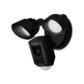 Ring 88FL001CH000 Wireless Floodlight Camera, 1080 p, 15 - 60 ft Night Vision, Black