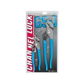 CHANNELLOCK GS-1 Plier Set, HCS, Electro-Coated