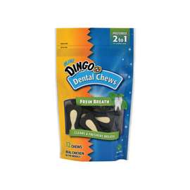 Dingo P-26018 Dog Dental Chew, Chicken