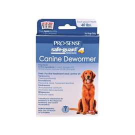 ProSense Safe-Guard 4 P-83072 Canine De-Wormer, 40 lb