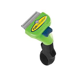 FURminator 101003 Undercoat Deshedding Tool, Ergonomic Handle, Stainless Steel Bristle