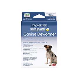 ProSense Safe-Guard 4 P-83070 Canine De-Wormer, 10 lb