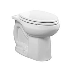 American Standard Colony 3251A.101.020 Flushometer Toilet Bowl, Elongated, 1.6 gpf, Vitreous China, White