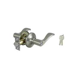 ProSource Entry Naples Leverset, Left Hand/Right Hand Grip, Satin Nickel (Us15)
