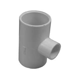 GENOVA 300 Series 31490 Pipe Reducing Tee, 1-1/4 x 1/2 in Run, Slip Run Connection, 1-1/4 in Branch