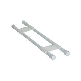 CAMCO 44073 Refrigerator Bar, Plastic, White, 6