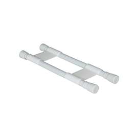 CAMCO 44093 Cupboard Bar, Plastic, White, 6