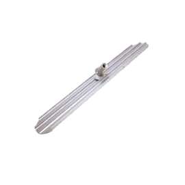 Marshalltown B48FR Bull Float with Bracket, Round End Blade, Magnesium Blade
