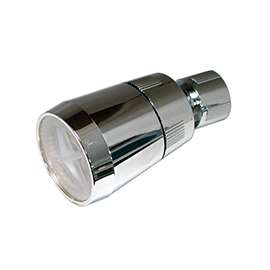 Danco 80779 Shower Head, 1/2 in IPS, Plastic, Chrome