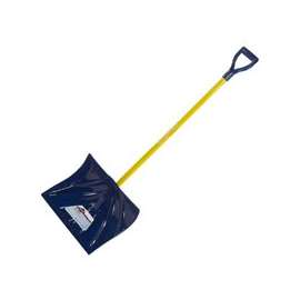 Garant YPM18FKDU Snow Shovel, Polyethylene Blade, Fiberglass Handle, 51 in OAL
