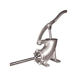 Weston 36-0003-W Sausage Stuffer, 3 lb Grind, Iron/Stainless Steel
