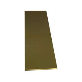 K & S 8234 Metal Strip, 12 in L, 2 in W, Brass