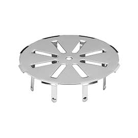 Oatey 304 Series 42731 Drain Strainer, 3 in, Stainless Steel