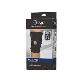 CURAD ORT23260D Knee Support, Neoprene Bandage, 10-1/4 in L