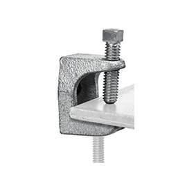 SuperStrut Z500-25 Beam Clamp, Malleable Iron