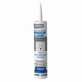 TV 9.8OZ CLR Sili Caulk