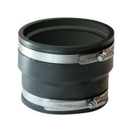 Fernco P1070-33 Pipe Coupling, 3 in, 4 in L, Black