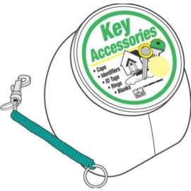 25PK Coiled Key Ring