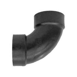 GENOVA 82840 Sanitary Elbow, 4 in Hub, 90 deg