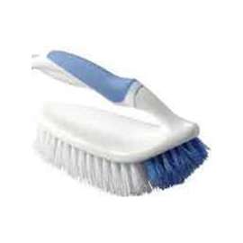 Simple Spaces Scrub Brushes, Angled, Blue-White