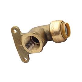 SharkBite U335LFA Hy-Ear Elbow, 1/2 in, 1/2 in, 90 deg