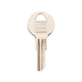 Hy-Ko 11010Y11 Key Blank, Brass, Nickel Plated