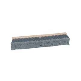 Gray Flagged Polypropylene Floor Brushes, 24 in,  3 in Trim L, Polypropylene
