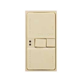 Eaton Wiring Devices SGFD20V Face GFCI Receptacle, 20 A, 2-Pole, 5-20R, Ivory