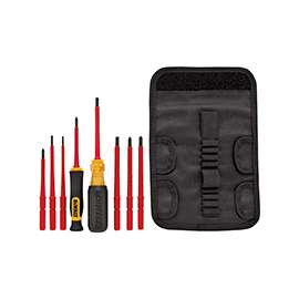 DeWALT DWHT66417 Insulated Screwdriver Set, Vinyl, Assorted
